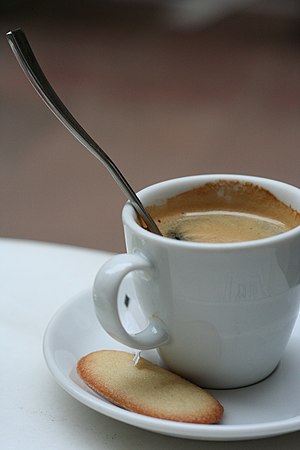 Cafe con galleta